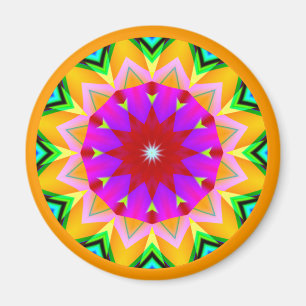 Aimant Mandala fractal