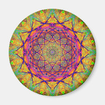 Mandala Fractal Star | Psychedelic
