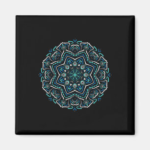 Aimant Mandalas de méditation - Mandala de yoga _1