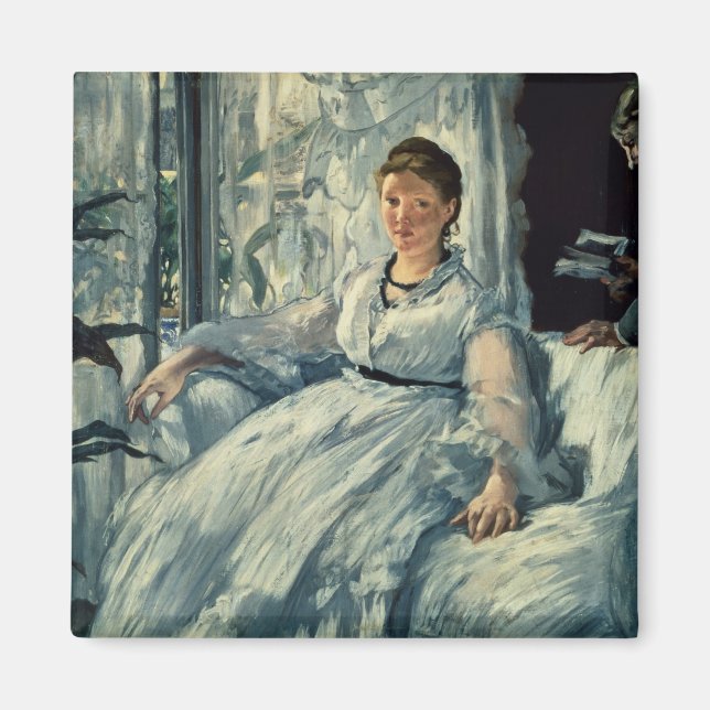Aimant Manet | Lecture, 1865 (Devant)