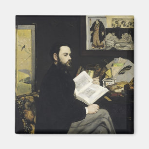 Aimant Manet   Portrait d'Emile Zola 1868