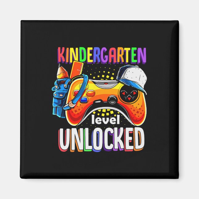Aimant Manette de jeu Gamer Ck To School Niveau Maternell (Devant)