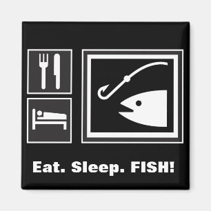 Aimant Mange du POISSON endormi !