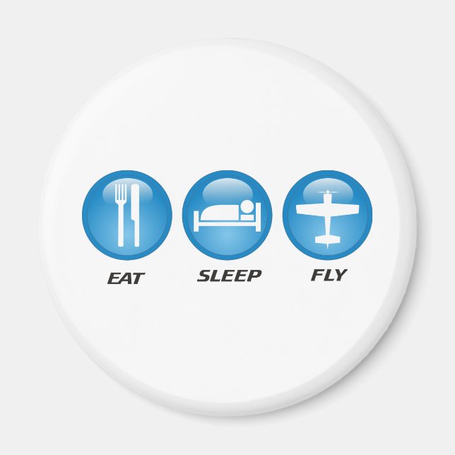 Aimant Mange Sleep Fly (Devant)