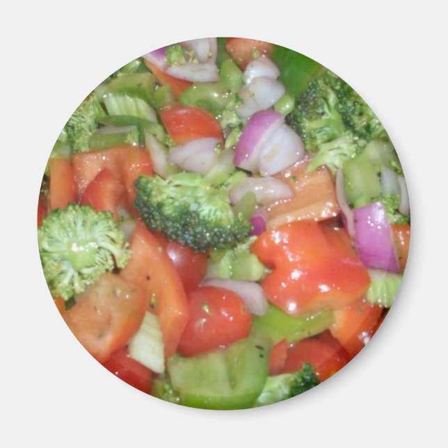 Aimant Mange tes Légumes (Devant)