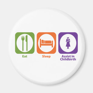 Aimant Mangez l'aide de sommeil dans l'accouchement