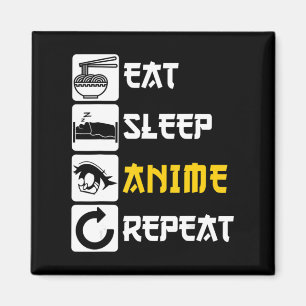 Aimant Mangez Sleep Anime Répéter Manga Japon Dire Cospla