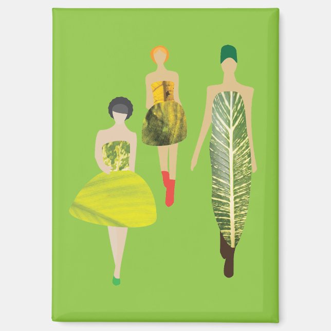 Aimant Mannequins de mode (Recto)