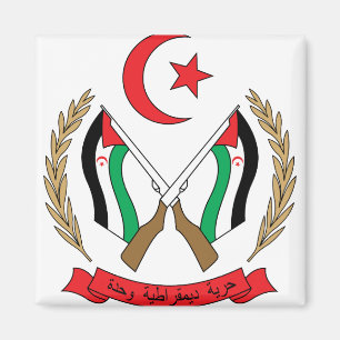 Aimant Manteau de la Sahara occidental de détail de bras