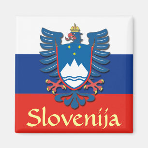 Aimant Manteau de la Slovénie des bras