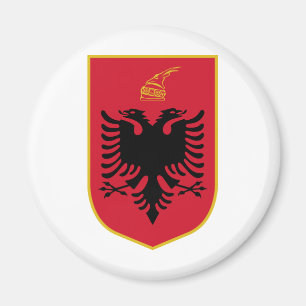 Aimant Manteau de l'Albanie des bras