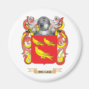 Aimant Manteau de McGee des bras (crête de famille)