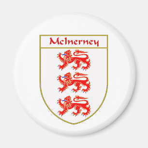 Aimant Manteau de McInerney des bras/de crête de famille