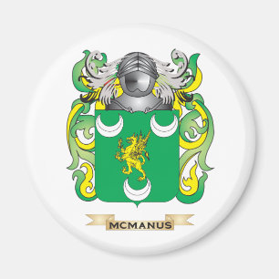 Aimant Manteau de McManus des bras (crête de famille)