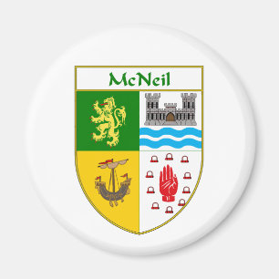Aimant Manteau de McNeil des bras/de crête de famille