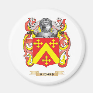 Aimant Manteau de richesse des bras (crête de famille)