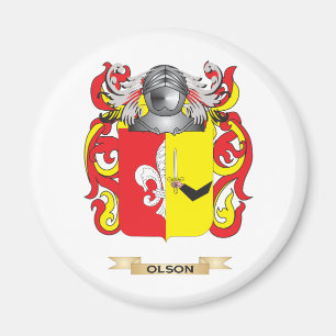 Aimant Manteau d'Olson des bras (crête de famille)