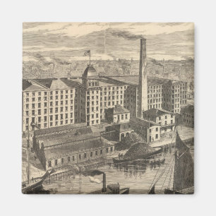 Aimant Manufacture du coton à bascule ONT de Clark