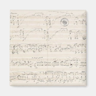 Aimant Manuscrit de Chopin Polonez-Imaginaire