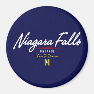 Aimant Manuscrit de chutes du Niagara