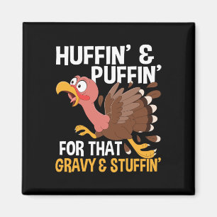 Aimant Marathon Thanksgiving Courir Turquie Automne H Aut