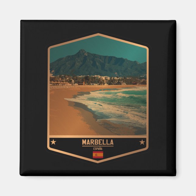 Aimant Marbella (Devant)