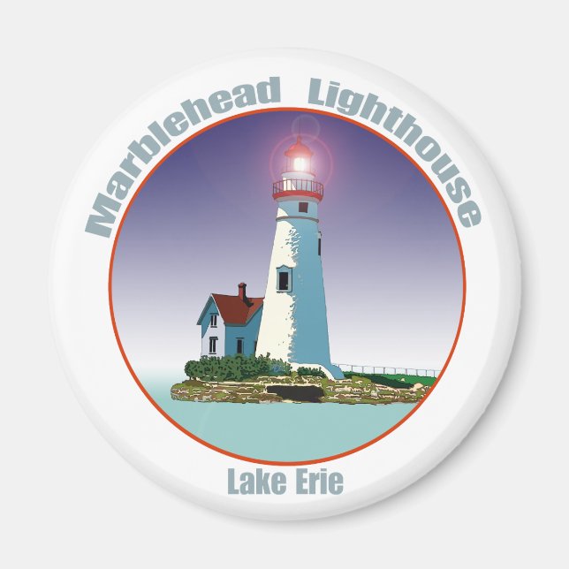 Aimant Marblehead Lighthouse (Devant)