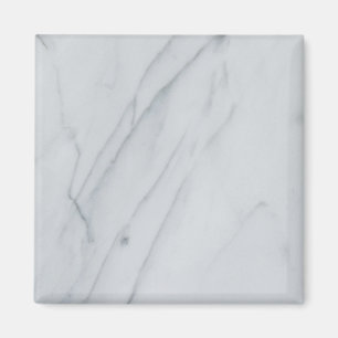 Aimant Marbre blanc Pierre Carré magnétique
