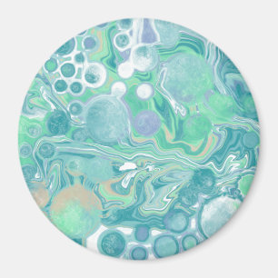 Aimant Marbre bleu turquoise
