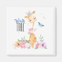 Marche de Giraffe Cute Grande Typographie