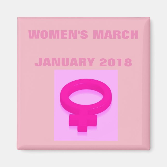 AIMANT MARCHE DES FEMMES (Devant)