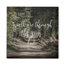 Marche-moi à travers cette année, Seigneur Christi