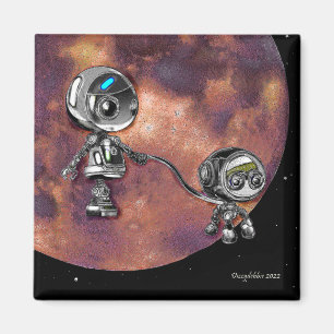 Aimant Marche spatiale robotique