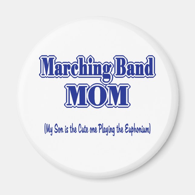 Aimant Marching Band Maman (Devant)