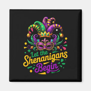 Aimant Mardi Gras Laisser Les Shenanigans Commencer Les H