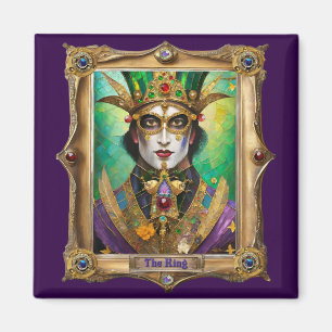 Aimant Mardi Gras Realm Portraits - Le Roi