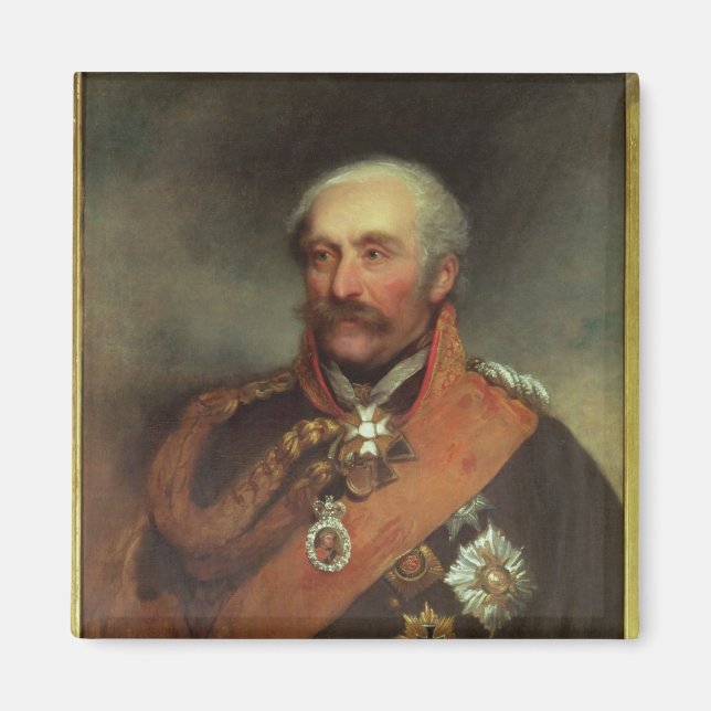 Aimant Maréchal de campagne Prince Von Blucher c.1816 (Devant)