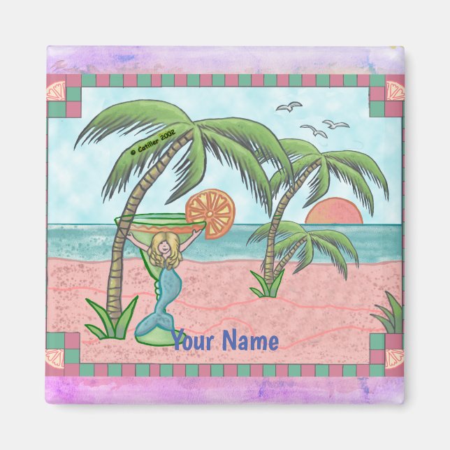 Aimant Margarita Mermaid (Devant)