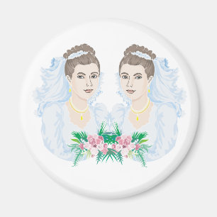 Aimant Mariage des femmes lesbiennes