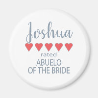 Mariage et fête de mariage 5 Coeur Abuelo de la ma