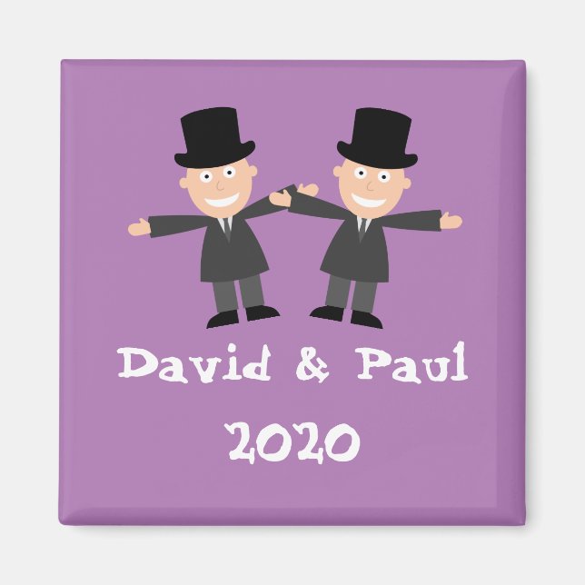 Aimant Mariage gay (Devant)