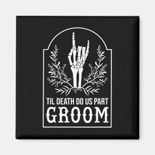 Aimant Mariage jumelé de mariée de chambre Squelette Coup