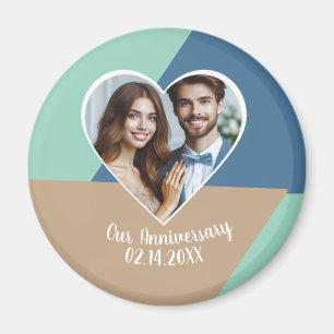Aimant Mariage photo personnalisé Anniversaire Gardien