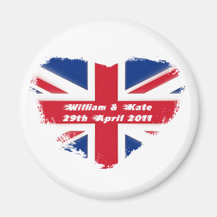 Aimant Mariage royal - Kate & William
