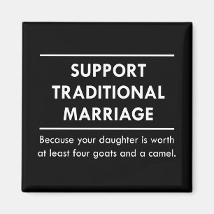Aimant Mariage traditionnel de soutien