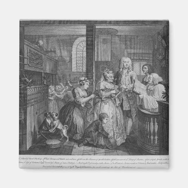 Aimant Marié à une vieille femme de ménage (Devant)