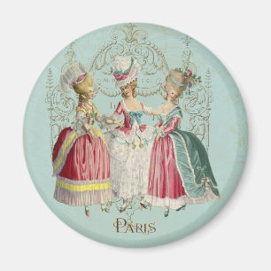 Aimant Marie Antoinette Française Paris Dames