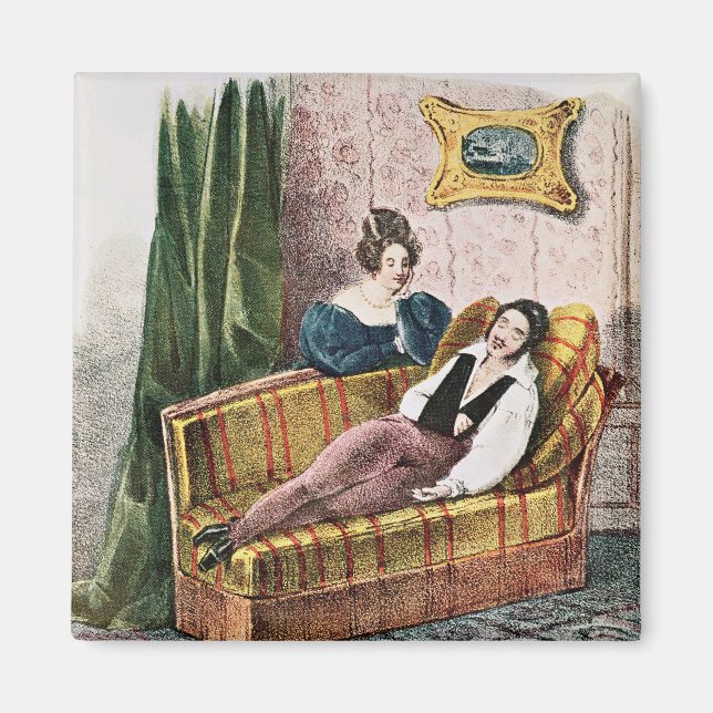 Aimant Marie Dorval dans le rôle d'Adele d'Hervey (Devant)