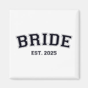Aimant Mariée Prév. 2025 Fiancée Mme Épouse Enterrement d