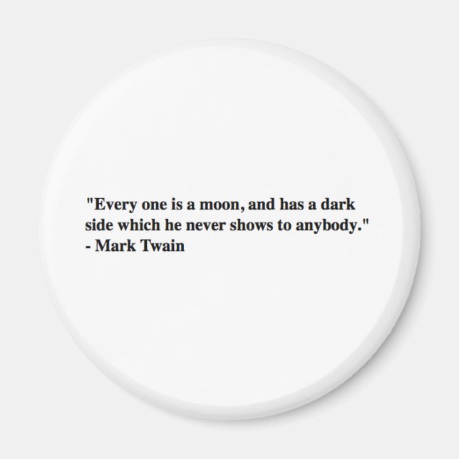 Aimant Mark Twain (Devant)